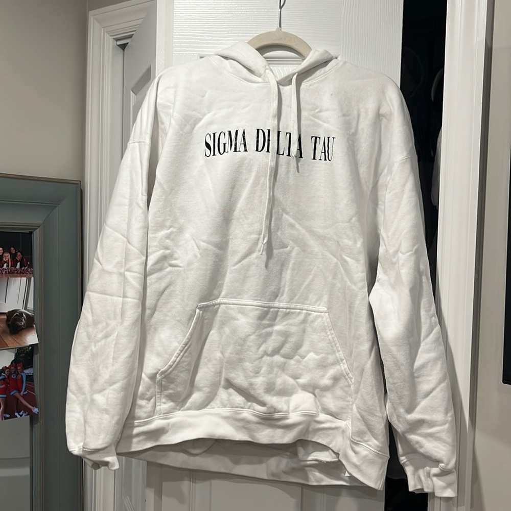 Sigma Delta Tau sorority hoodie